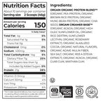 Organic Protein™ Plant Based Protein Powder - Peppermint Hot Cocoa