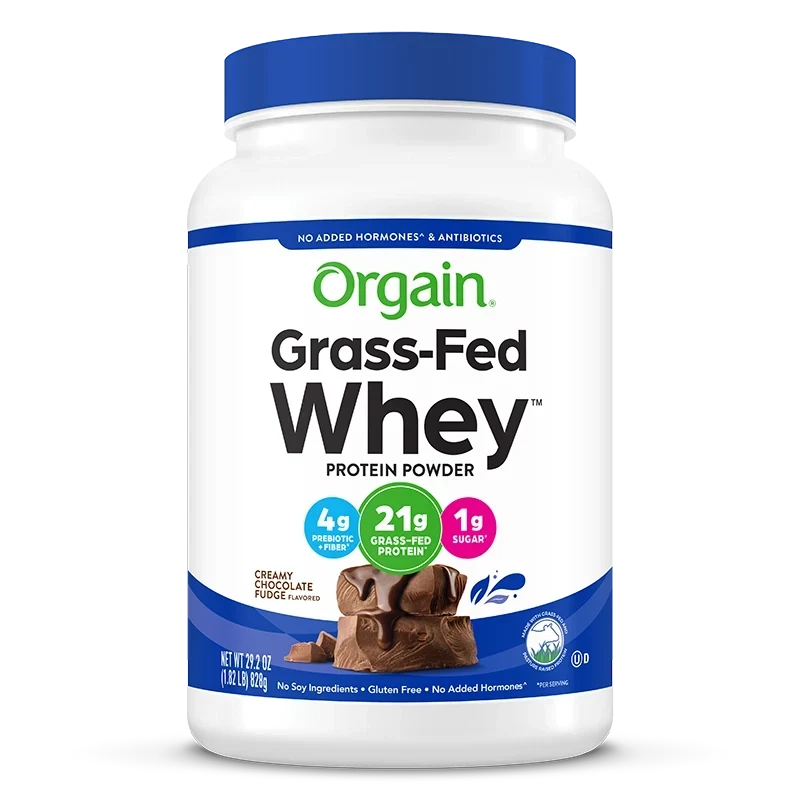 Grass Fed Whey Protein Powder - Creamy Chocolate Fudge