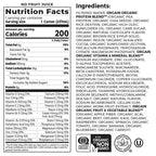 Kids Organic Plant Protein Nutritional Shake - Chocolate
