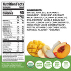 Kids Protein Smoothie Pouch - Mango Peach