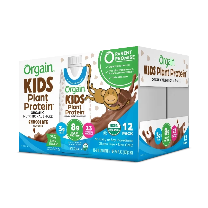 Kids Organic Plant Protein Nutritional Shake - Chocolate