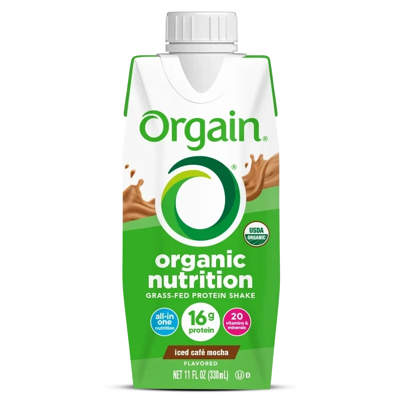 Organic Nutrition Shake - Iced Cafe Mocha