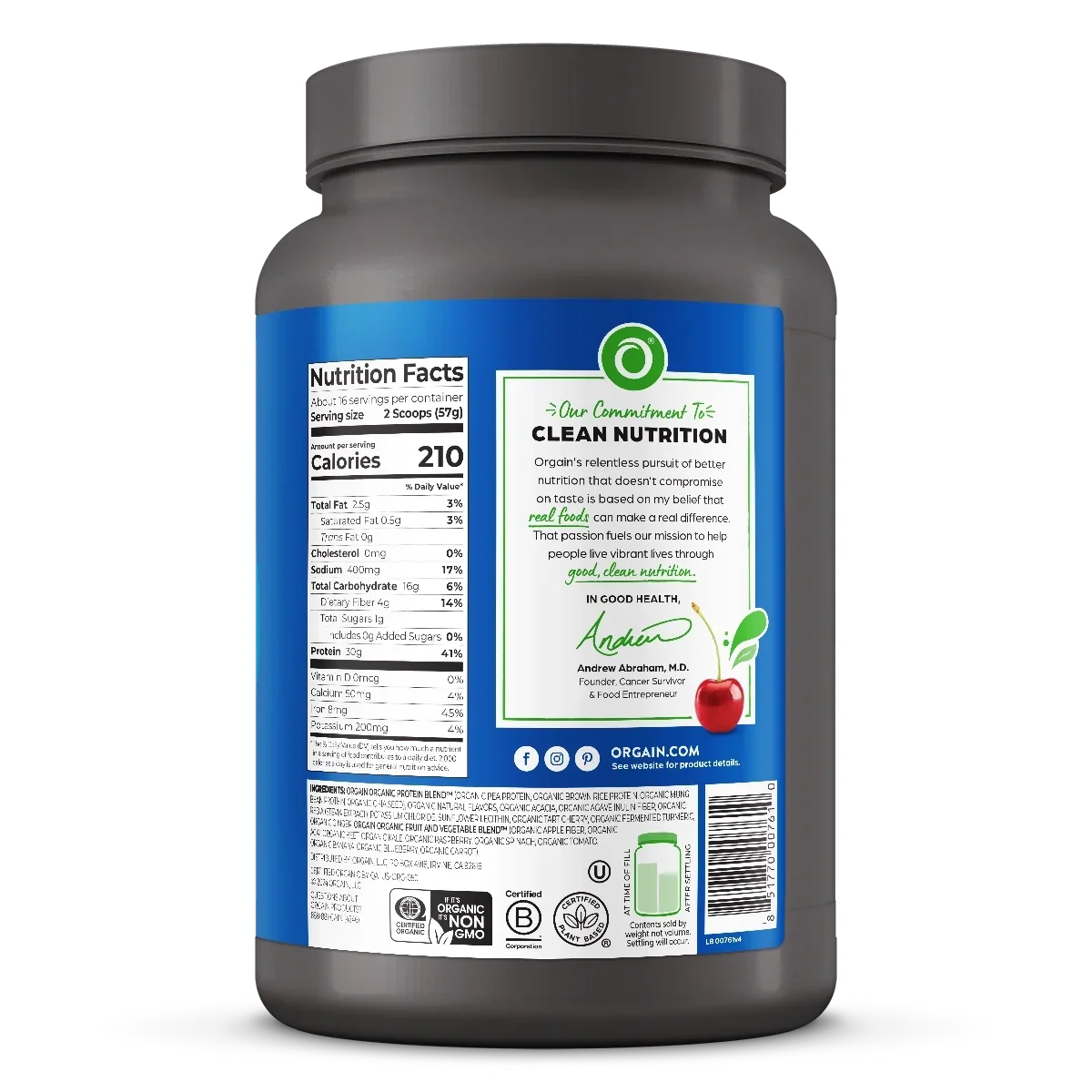 30g Plant Protein Powder - Vanilla