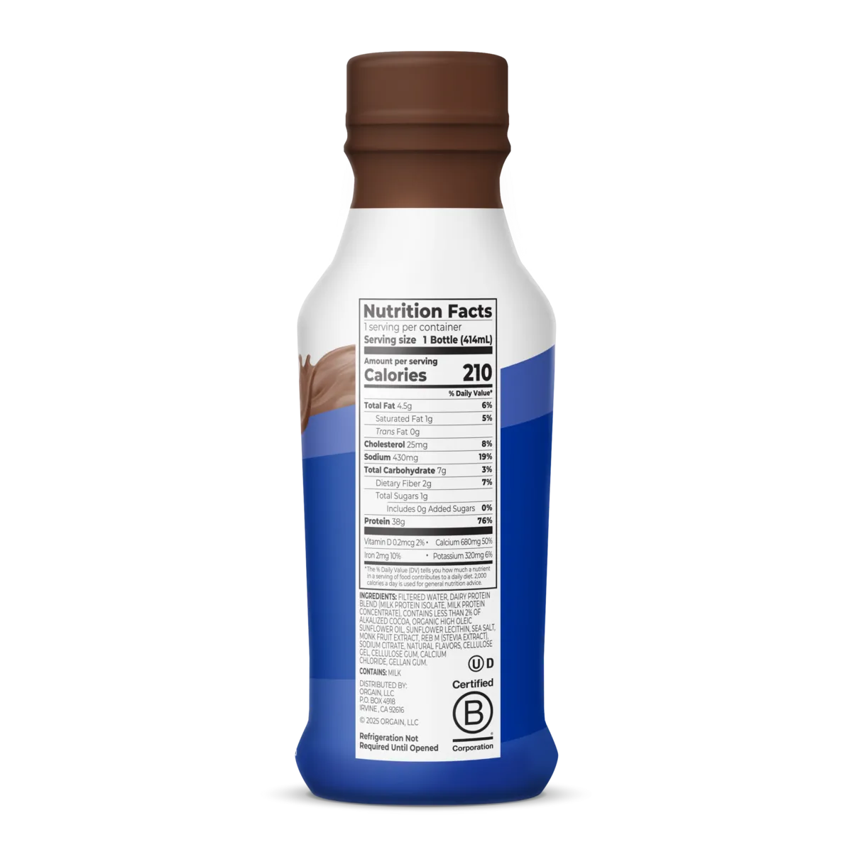 38g Protein Shake - Chocolate Fudge