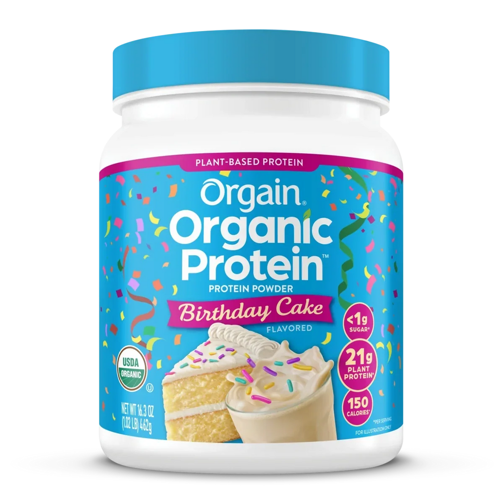 Organic Protein™ Plant Based Protein Powder - Birthday Cake