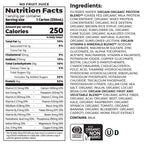 Organic Nutrition Shake - Creamy Chocolate Fudge