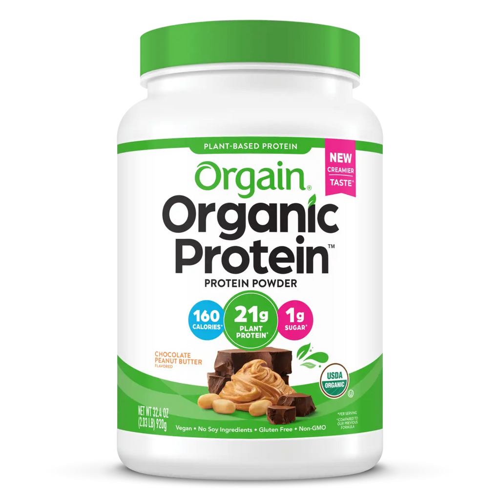 Organic Protein™ Plant Based Protein Powder - Chocolate Peanut Butter