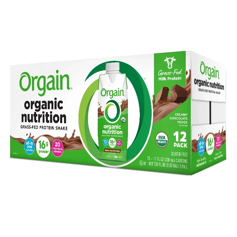 Organic Nutrition Shake - Creamy Chocolate Fudge